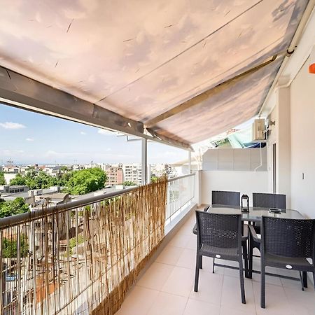 Elegant, Modern & Spacious Apartment In Thessaloniki With Balcony ภายนอก รูปภาพ